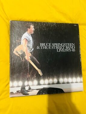 Bruce Springsteen & The E Street Band Live 1975-85 Vinyl Album - Black & Tan